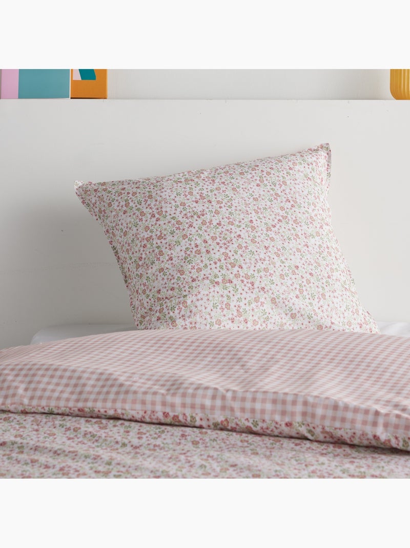 Parure de lit 1 personne HAPPY Rose - Kiabi