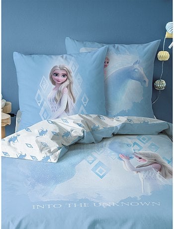 Parure de lit 1 personne 'La Reine des Neiges'
