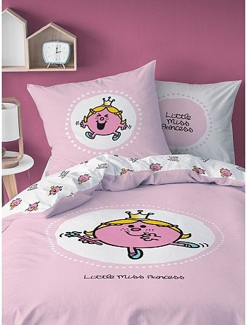 Parure de lit 1 personne 'Monsieur Madame'