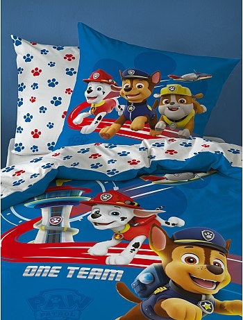 Parure de lit 1 personne 'Pat'Patrouille'