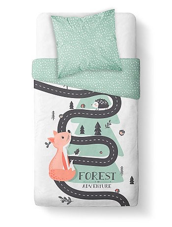 Parure de lit 1 personne 'Renard'