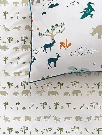 Parure de lit 1 personne réversible