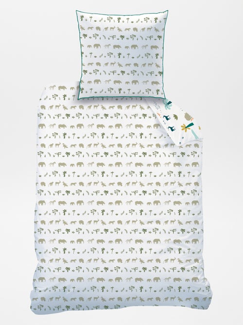 Parure de lit 1 personne réversible - Kiabi