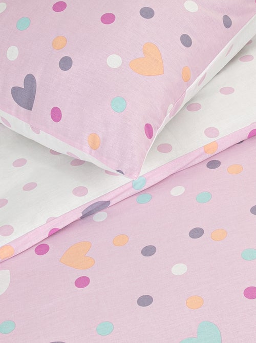 Parure de lit 1 personne réversible - Kiabi