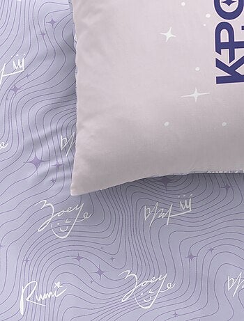 Parure de lit 1 personnes 2 pièces - 1 housse de couette + 1 taie d'oreiller