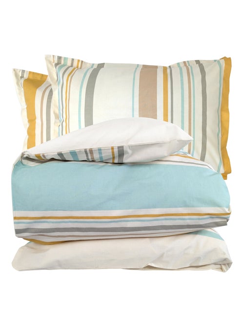 Parure de lit 100% coton HUGO Taie 50x70 cm - Kiabi