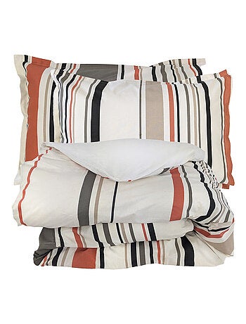 Parure de lit 100% coton HUGO Taie 50x70 cm