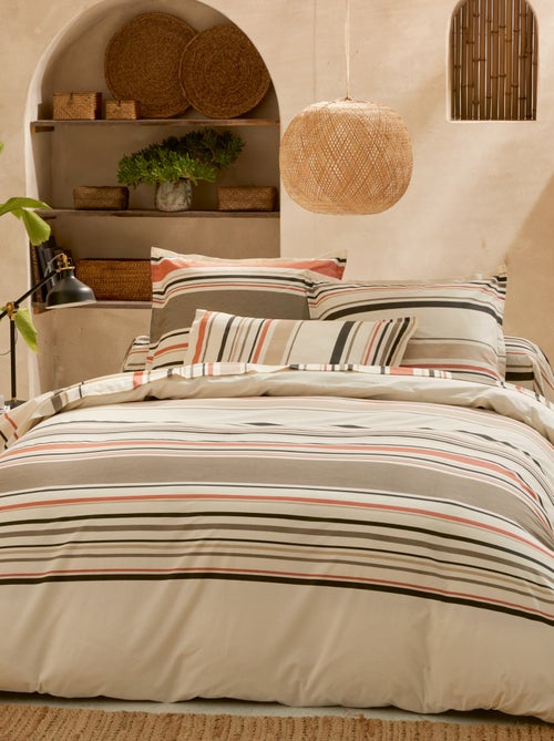 Parure de lit 100% coton HUGO Taie 50x70 cm - Kiabi