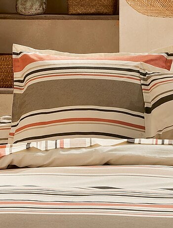 Parure de lit 100% coton HUGO Taie 65x65 cm