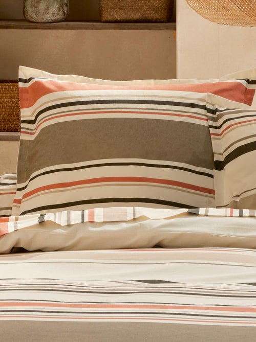 Parure de lit 100% coton HUGO Taie 65x65 cm - Kiabi