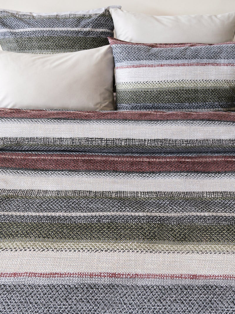 Parure de lit 100% coton imprimé "Morgan" Multicolore - Kiabi