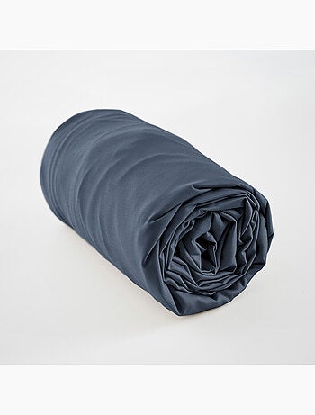 Parure de lit 100% viscose de bambou satin 120 fils salomé + drap-housse