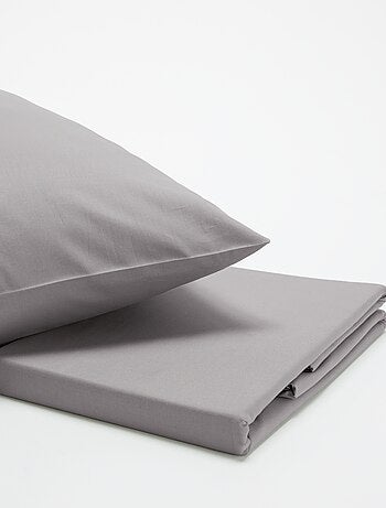 Parure de lit 140 x 200 cm en coton