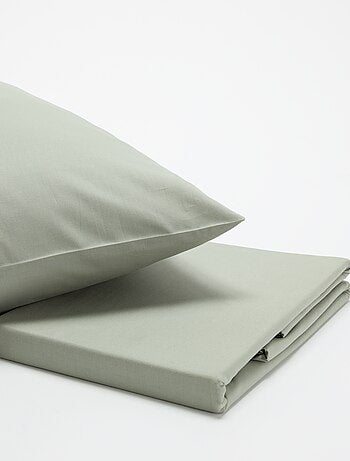 Parure de lit 140 x 200 cm en coton