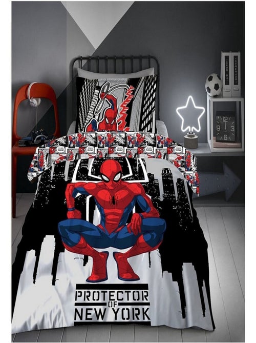 Parure de lit 140x200 cm Spiderman - Kiabi