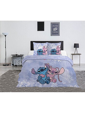 Parure de lit 140x200 cm Stitch & Angel (Lilo & Stitch)