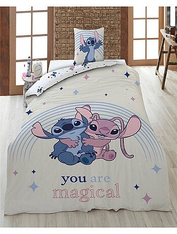 Parure de lit 140x200 cm Stitch & Angel (Stitch & Lilo)
