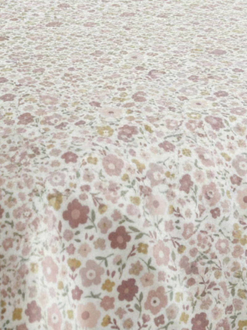 Parure de lit 2 personnes - 240x220cm Rose - Kiabi