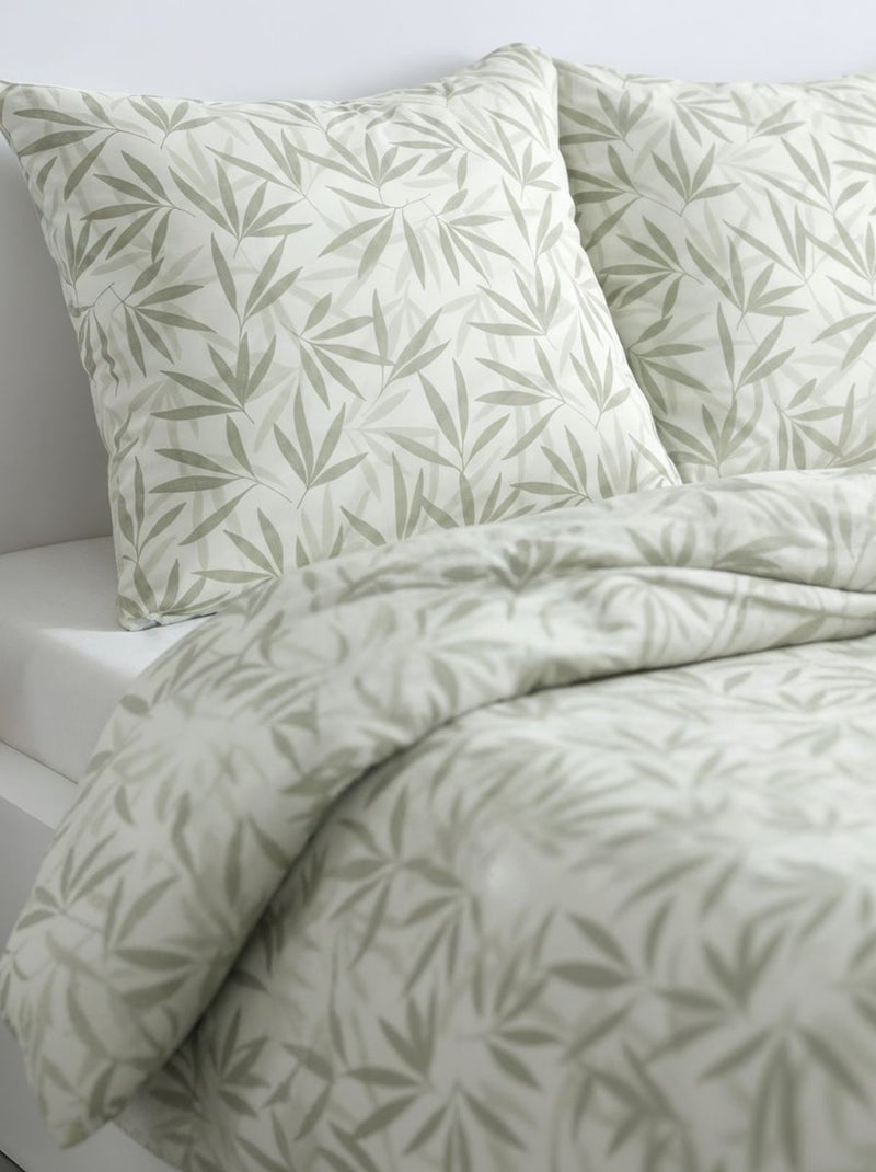 Parure de lit 2 personnes - 240x220cm Vert - Kiabi