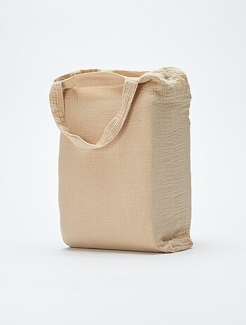 Parure de lit 2 personnes (200 x 200cm) en gaze de coton - Kiabi Home