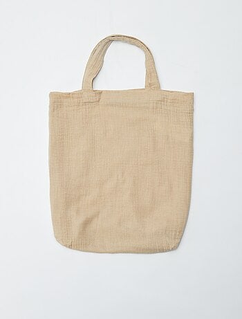 Parure de lit 2 personnes (200 x 200cm) en gaze de coton - Kiabi Home