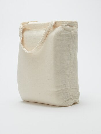 Parure de lit 2 personnes (200 x 200cm) en gaze de coton - Kiabi Home