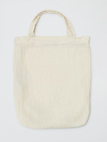 Parure de lit 2 personnes (200 x 200cm) en gaze de coton - Kiabi Home