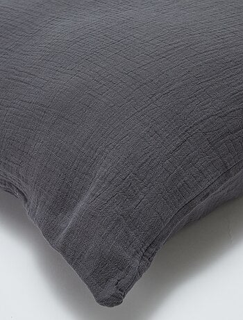 Parure de lit 2 personnes (200 x 200cm) en gaze de coton - Kiabi Home