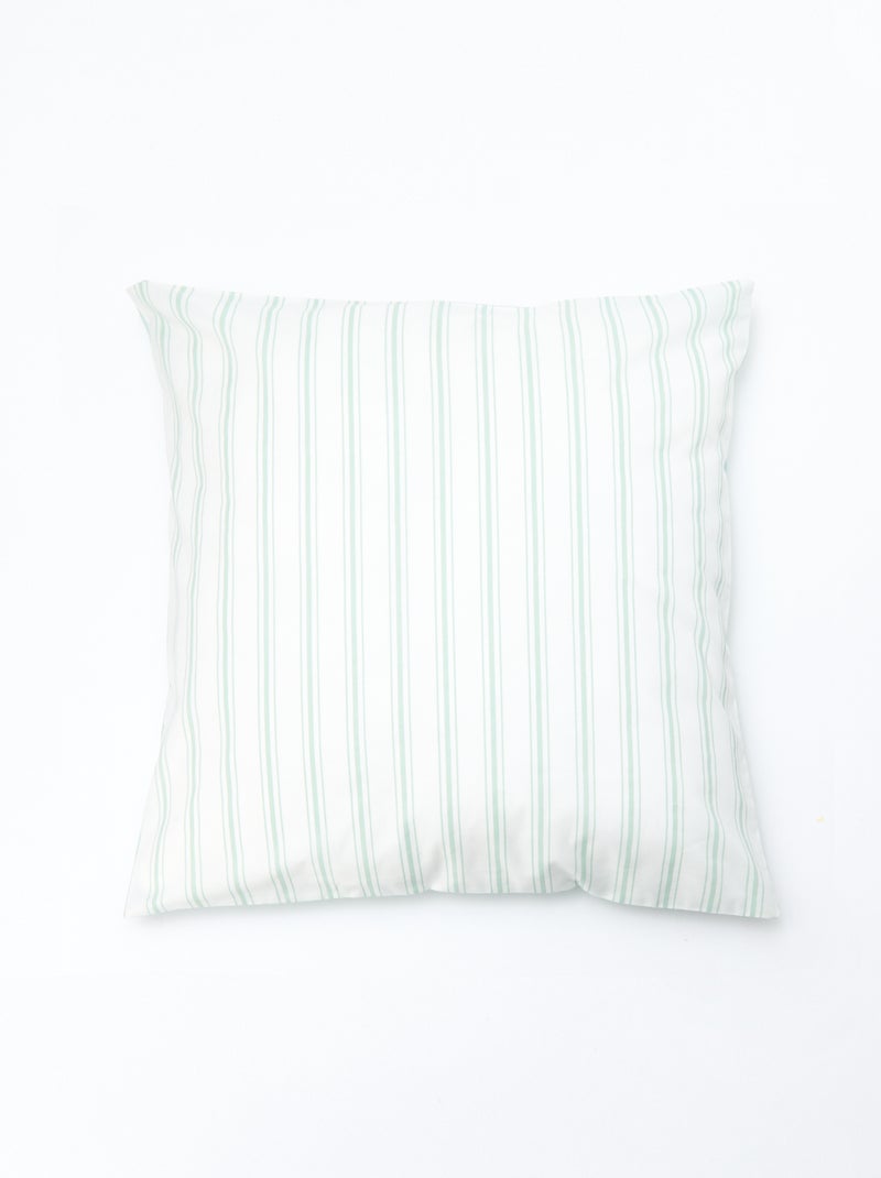Parure de lit 2 personnes (200x200 cm) - Kiabi Home Bleu - Kiabi