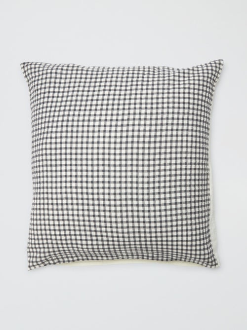 Parure de lit 2 personnes (200x200 cm) en gaze de coton - Kiabi Home - Kiabi