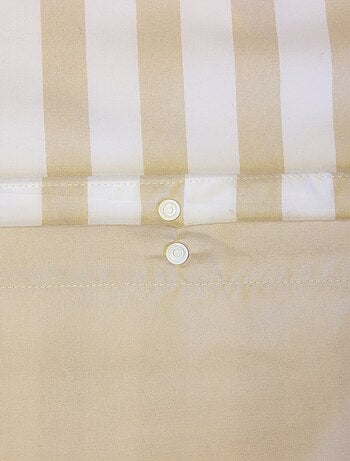 Parure de lit 2 personnes (240 x 220 cm ou 260 x 240 cm) - 1 housse de couette + 2 oreillers