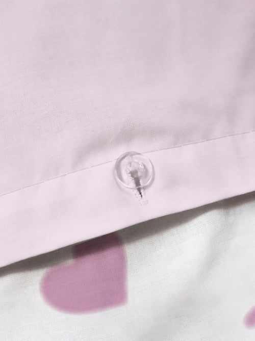 Parure de lit 2 personnes 240 x 220 cm 'Stitch et Angel' - Kiabi