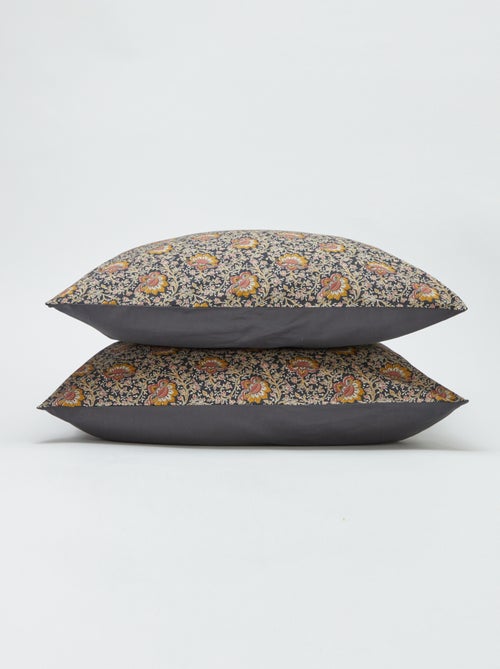 Parure de lit 2 personnes (240 x 220cm) en coton - Kiabi Home - Kiabi