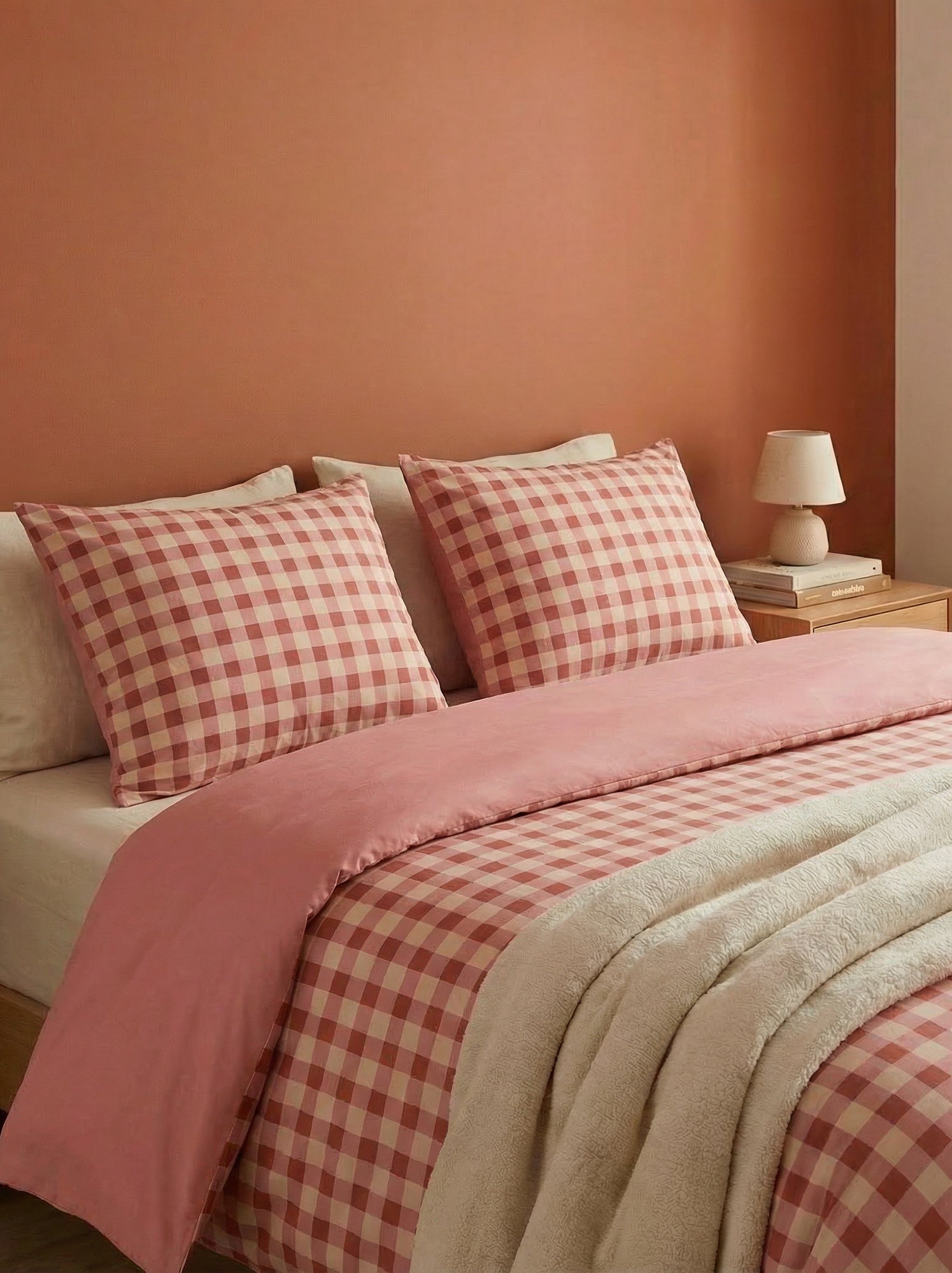 Parure de lit 2 personnes (240 x 220cm) en coton - Kiabi Home