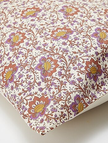 Parure de lit 2 personnes 240 x 220cm en coton 57 fils - Kiabi Home
