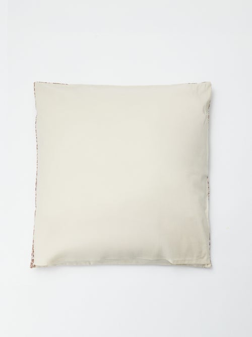 Parure de lit 2 personnes 240 x 220cm en coton 57 fils - Kiabi Home - Kiabi Parure de lit 2 personnes 240 x 220cm en coton 57 fils - Kiabi Home - Kiabi