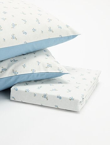Parure de lit 2 personnes (240 x 220cm) en coton