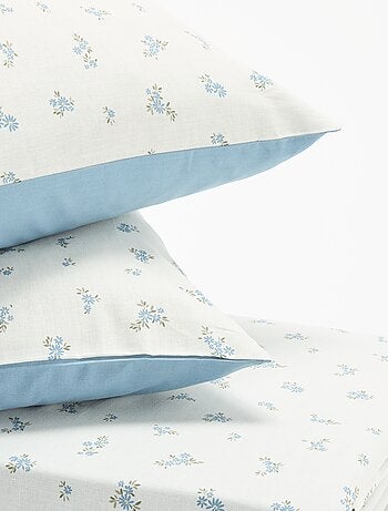 Parure de lit 2 personnes (240 x 220cm) en coton