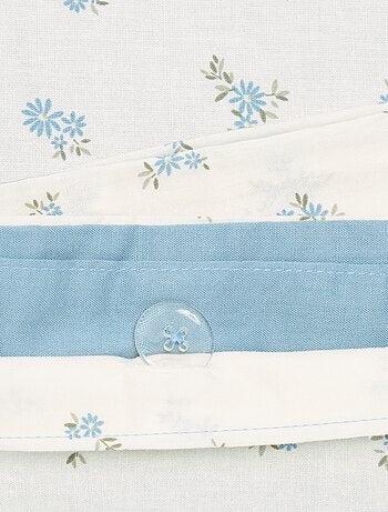 Parure de lit 2 personnes (240 x 220cm) en coton
