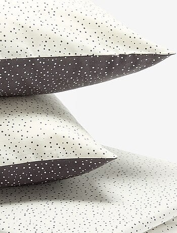 Parure de lit 2 personnes (240 x 220cm) en coton