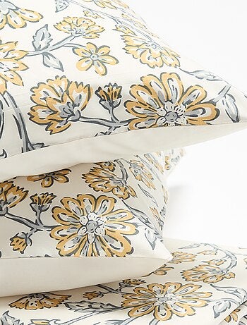 Parure de lit 2 personnes (240 x 220cm) en coton
