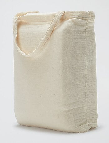 Parure de lit 2 personnes (240 x 220cm) en gaze de coton - Kiabi Home