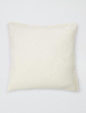 Parure de lit 2 personnes (240 x 220cm) en gaze de coton - Kiabi Home