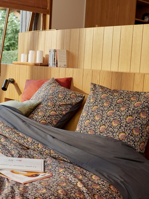 Parure de lit 2 personnes (240 x 220cm) en gaze de coton - Kiabi Home - Kiabi
