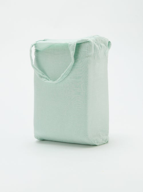 Parure de lit 2 personnes (240 x 220cm) en gaze de coton - Kiabi Home - Kiabi