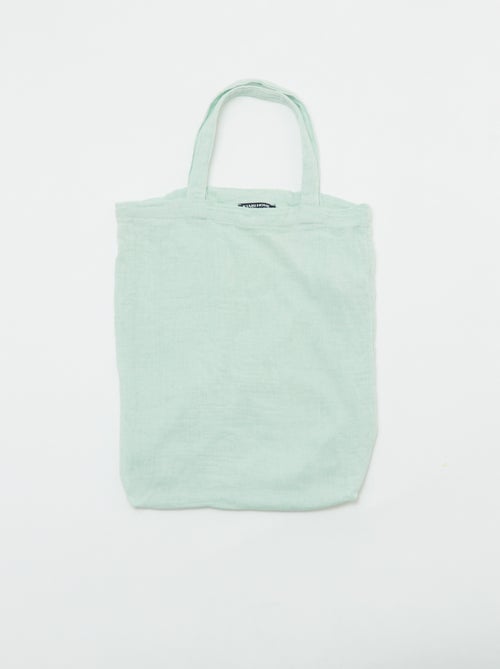 Parure de lit 2 personnes (240 x 220cm) en gaze de coton - Kiabi Home - Kiabi