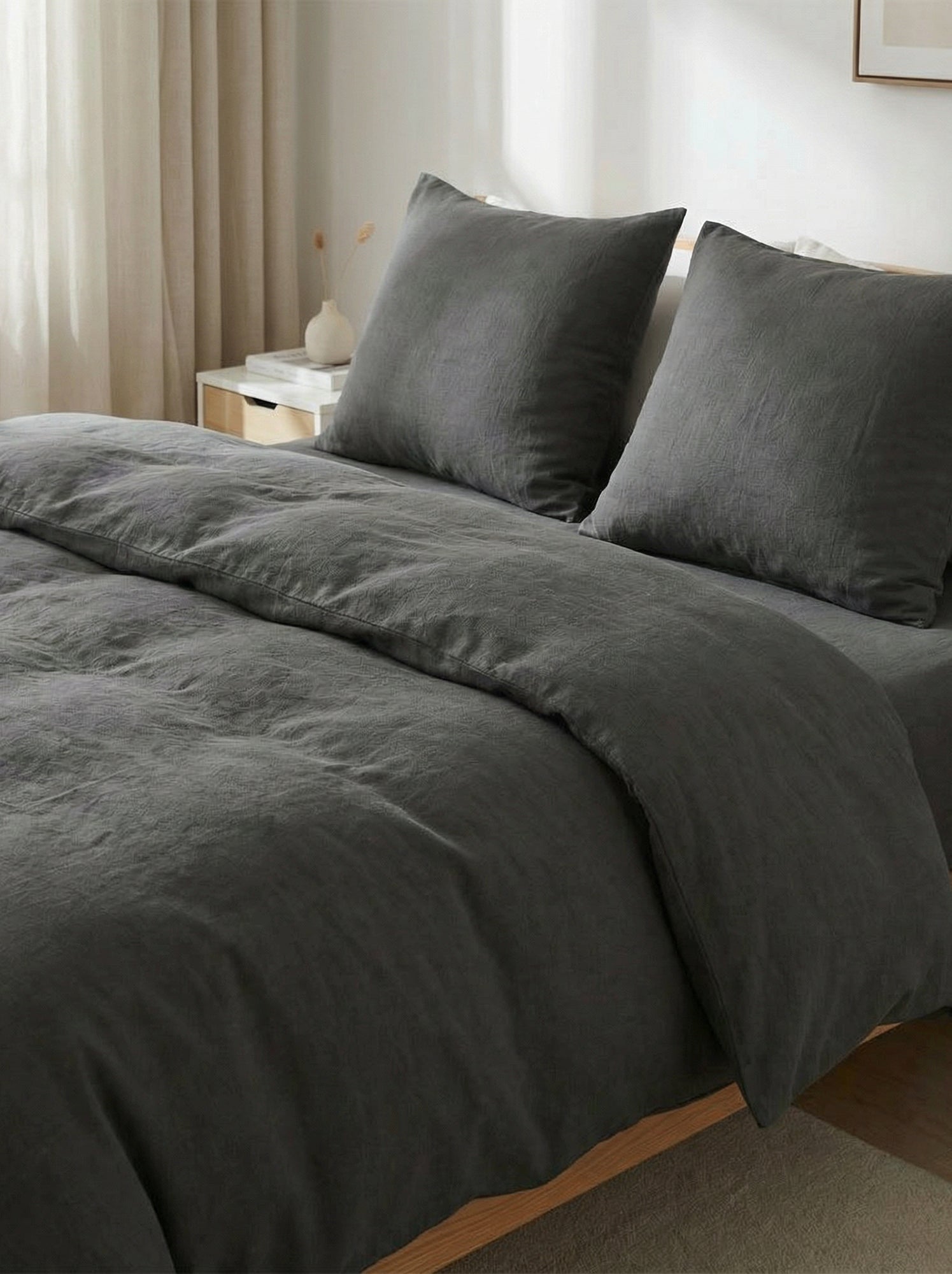 Parure de lit 2 personnes (240 x 220cm) en gaze de coton - Kiabi Home