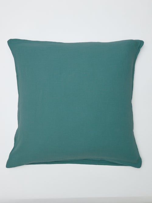 Parure de lit 2 personnes (240 x 220cm) en gaze de coton - Kiabi Home - Kiabi