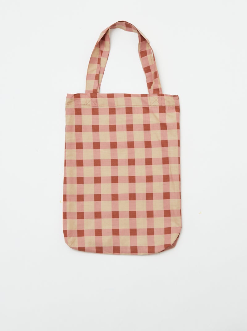 Parure de lit 2 personnes (260 x 240 cm) en coton - Kiabi Home ROSE - Kiabi