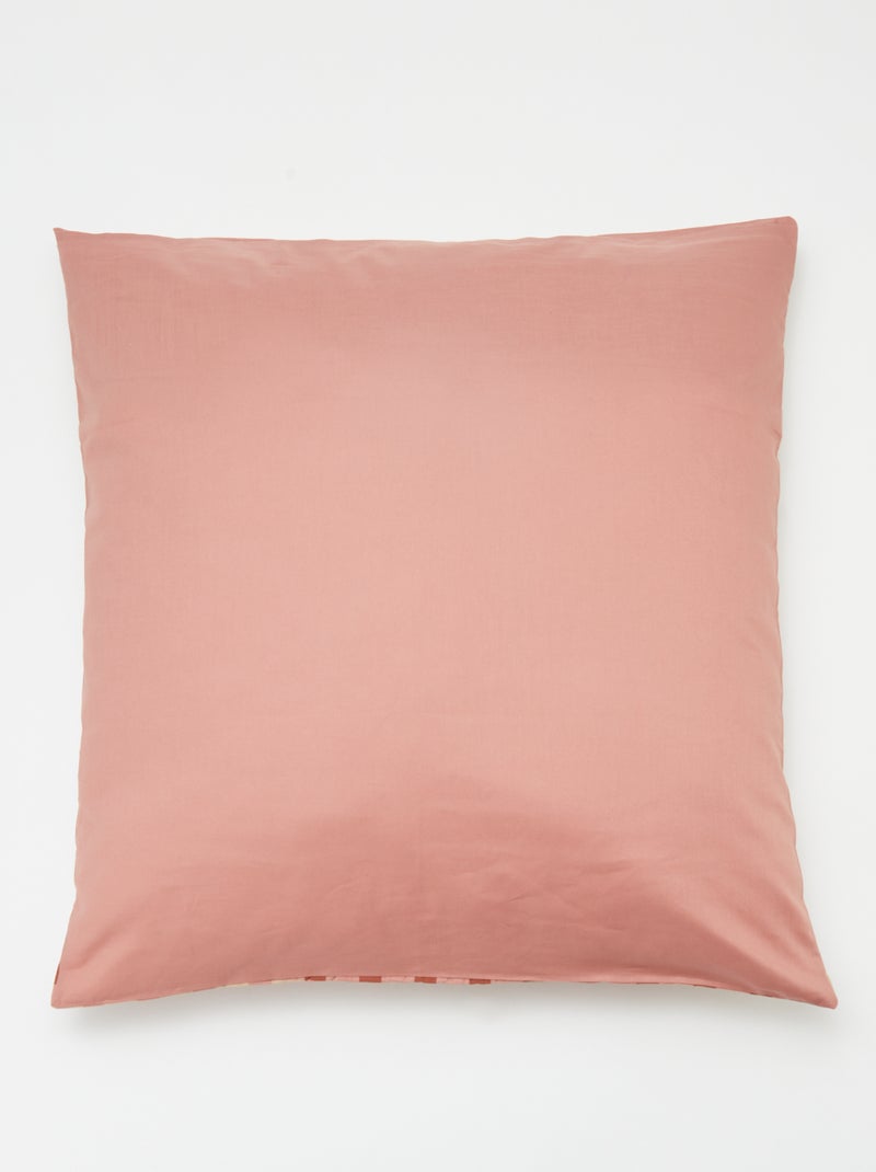 Parure de lit 2 personnes (260 x 240 cm) en coton - Kiabi Home ROSE - Kiabi